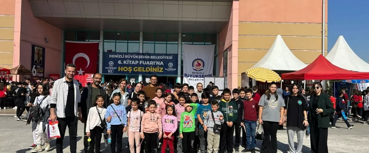 Çal Belevi Halil Uzun İlkokulu ve Ortaokulu Ege'nin En Büyük Kitap Fuarında!