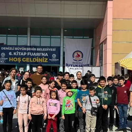 Çal Belevi Halil Uzun İlkokulu ve Ortaokulu Ege'nin En Büyük Kitap Fuarında!